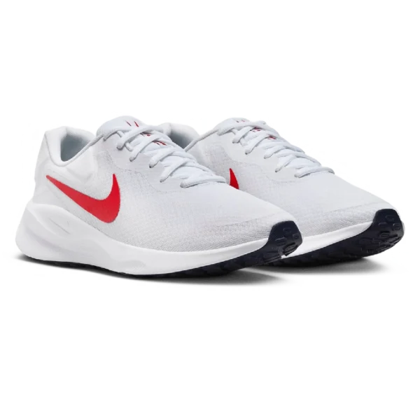 ⁦Nike Revolution 7 White University Red⁩ – תמונה ⁦2⁩