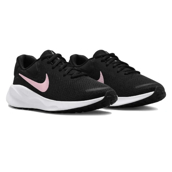 ⁦Nike Revolution 7 Black Soft Pink⁩ – תמונה ⁦2⁩