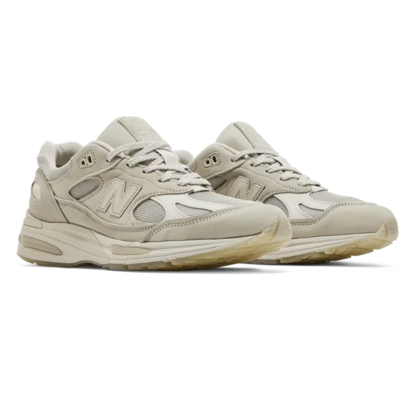 ⁦New Balance 991 x Stone Island “Ghost Pack" Sand⁩ – תמונה ⁦2⁩