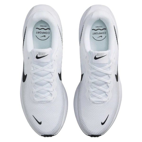 ⁦Nike Revolution 8 White Pure Platinum Black⁩ – תמונה ⁦4⁩