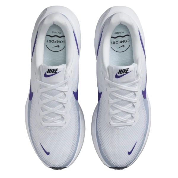 ⁦Nike Revolution 8 White Court Purple Ghost Black⁩ – תמונה ⁦4⁩