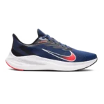 Nike Air Zoom Winflo 7 Midnight Navy Crimson