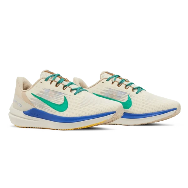 ⁦Nike Air Winflo 9 Premium Coconut Milk Stadium Green Blue⁩ – תמונה ⁦2⁩