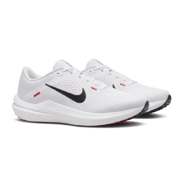 ⁦Nike Winflo 10 White Black Crimson⁩ – תמונה ⁦2⁩