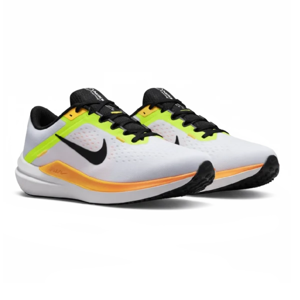 ⁦Nike Winflo 10 White Volt Laser Orange⁩ – תמונה ⁦2⁩