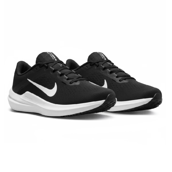 ⁦Nike Winflo 10 Black White⁩ – תמונה ⁦2⁩