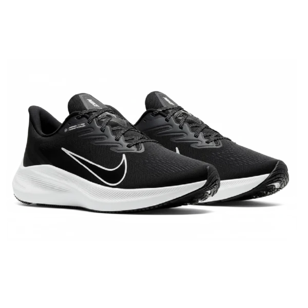 ⁦Nike Air Zoom Winflo 7 Black White Anthracite⁩ – תמונה ⁦2⁩