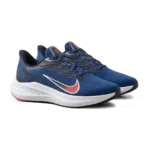 ⁦Nike Air Zoom Winflo 7 Midnight Navy Crimson⁩ – תמונה ⁦2⁩