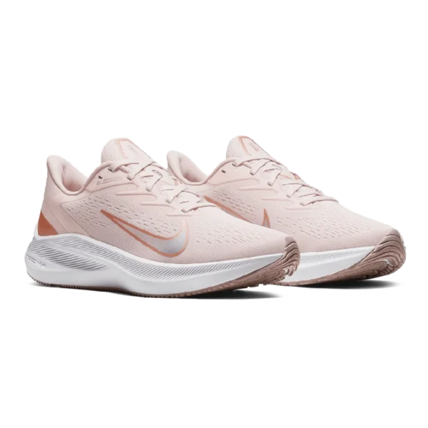 ⁦Nike Air Zoom Winflo 7 Barely Rose⁩ – תמונה ⁦2⁩