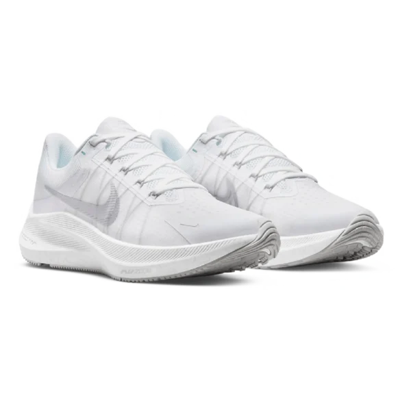⁦Nike Zoom Winflo 8 Summit White Metallic Silver⁩ – תמונה ⁦2⁩