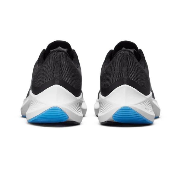 ⁦Nike Air Zoom Winflo 8 Black Gray Blue⁩ – תמונה ⁦3⁩