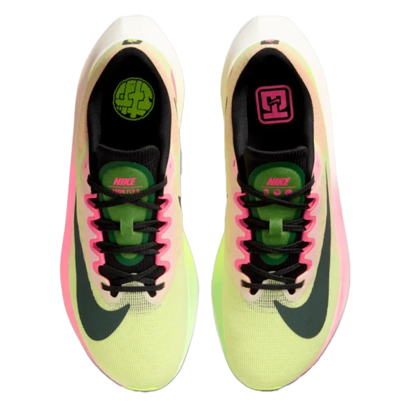 ⁦Nike Zoom Fly 5 "Ekiden" Luminous Green Volt⁩ – תמונה ⁦4⁩