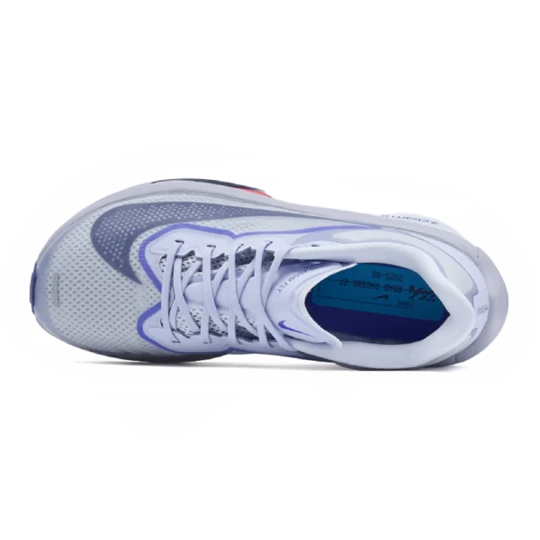 ⁦Nike Zoom Fly 6 Ghost Football Grey Blue Lightning Blue Void⁩ – תמונה ⁦4⁩