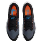 ⁦Nike Air Zoom Winflo 8 Black Gray Blue⁩ – תמונה ⁦4⁩