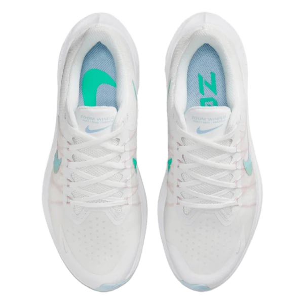 ⁦Nike Zoom Winflo 8 White Menta Pink⁩ – תמונה ⁦4⁩