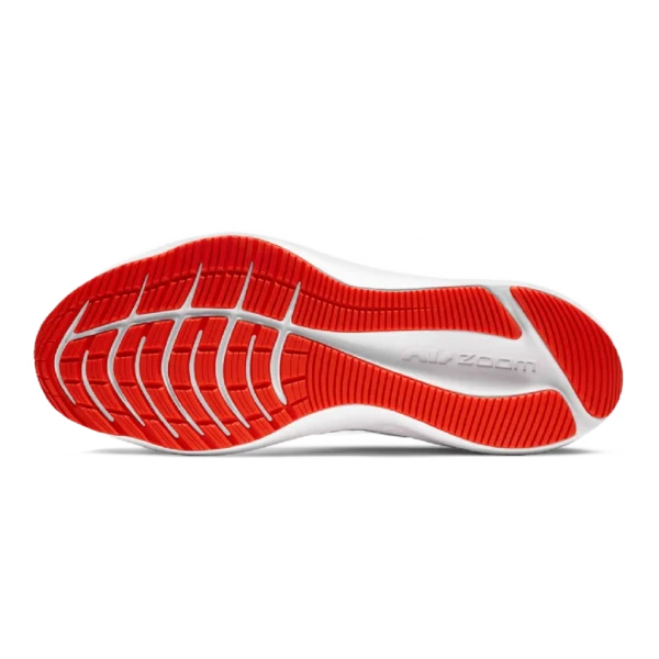 ⁦Nike Air Zoom Winflo 7 Grey Red⁩ – תמונה ⁦5⁩