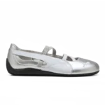 Puma Speedcat Ballet Metallic Silver White