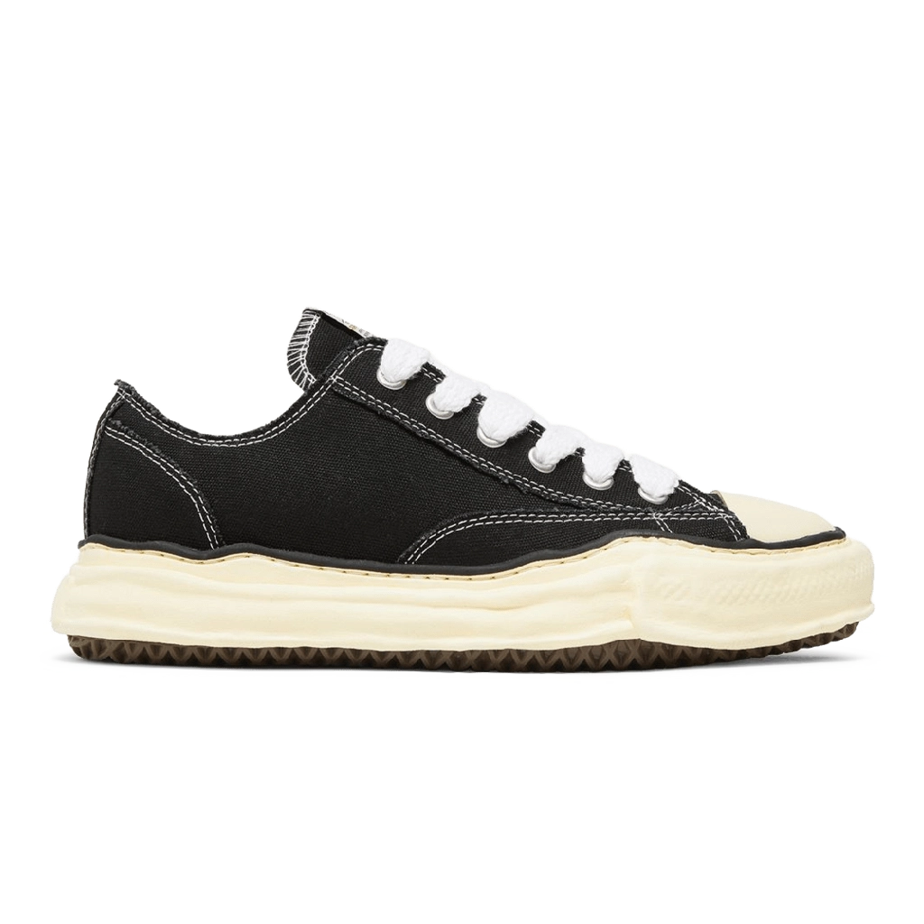 1 Maison Mihara Yasuhiro Peterson OG Sole Canvas Low Black – תמונה 1