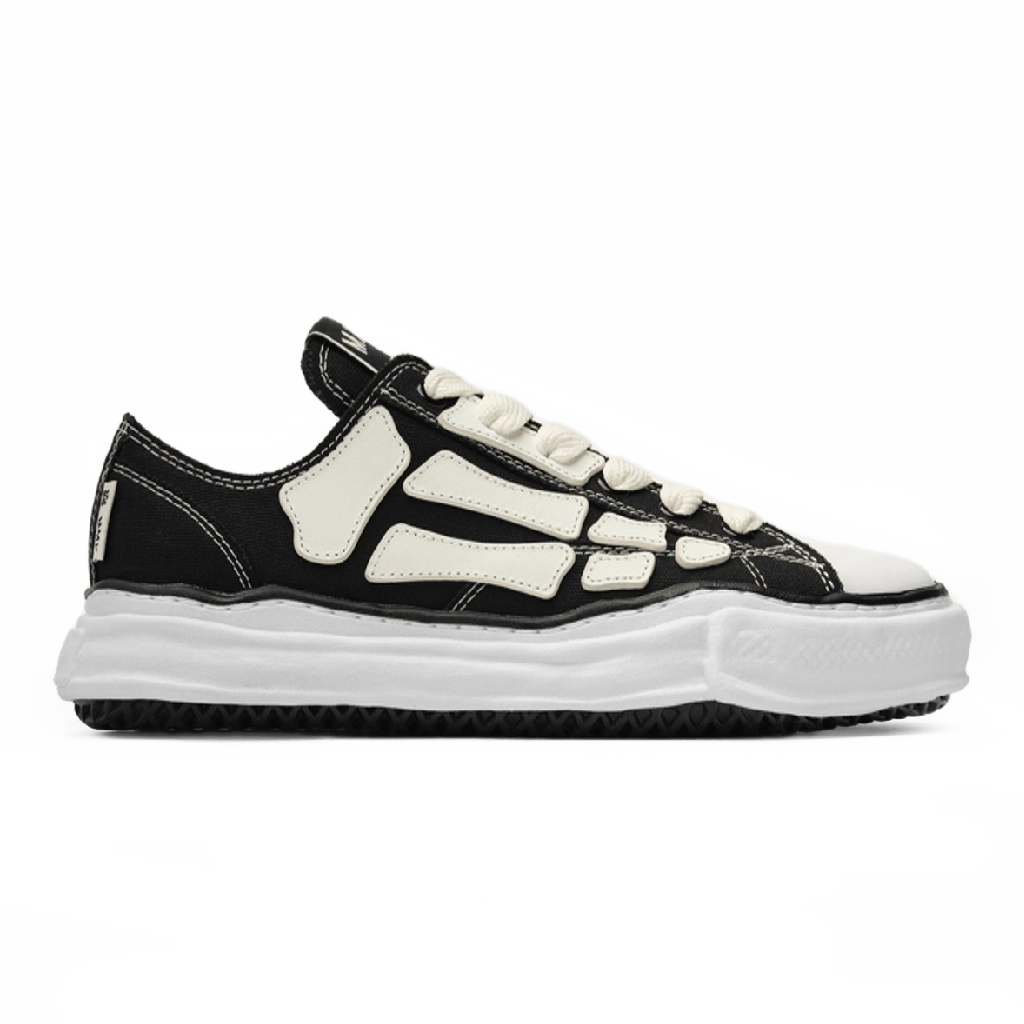 1 Amiri x Maison Mihara Yasuhiro Peterson OG Sole Canvas Low Black – תמונה 1