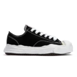 Maison Mihara Yasuhiro Hank OG Sole Leather Low Sneakers Black