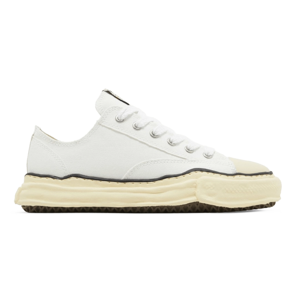 1 Maison Mihara Yasuhiro Peterson OG Sole Canvas Low Sneakers White – תמונה 1