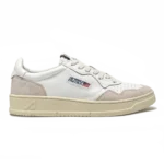 Autry Medalist Low Sneakers All White Leather