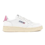 Autry Medalist Low Sneakers White Mauve Leather