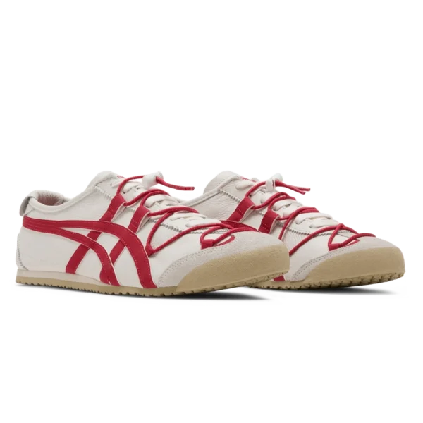 ⁦Onitsuka Tiger Mexico 66 Year of the Dragon White Classic Red⁩ – תמונה ⁦2⁩