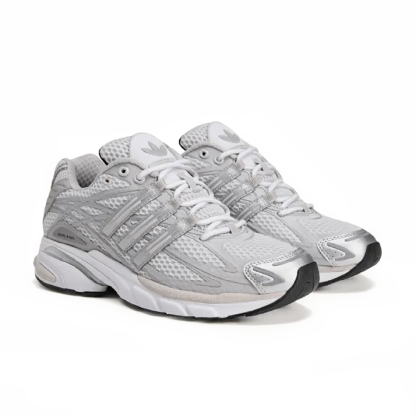 ⁦Adidas Adistar Cushion Cloud White Grey Silver Metallic⁩ – תמונה ⁦2⁩