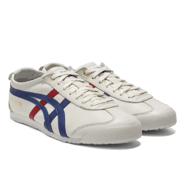 ⁦Onitsuka Tiger Mexico 66 White Dark Blue⁩ – תמונה ⁦2⁩