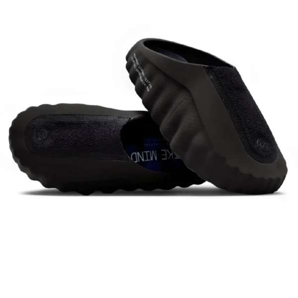 ⁦Nike Mind 001 Mule x Fragment Design Triple Black⁩ – תמונה ⁦2⁩