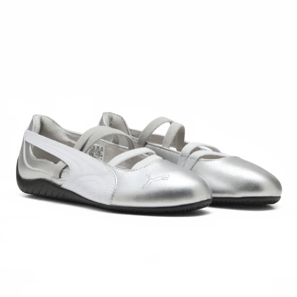 ⁦Puma Speedcat Ballet Metallic Silver White⁩ – תמונה ⁦2⁩