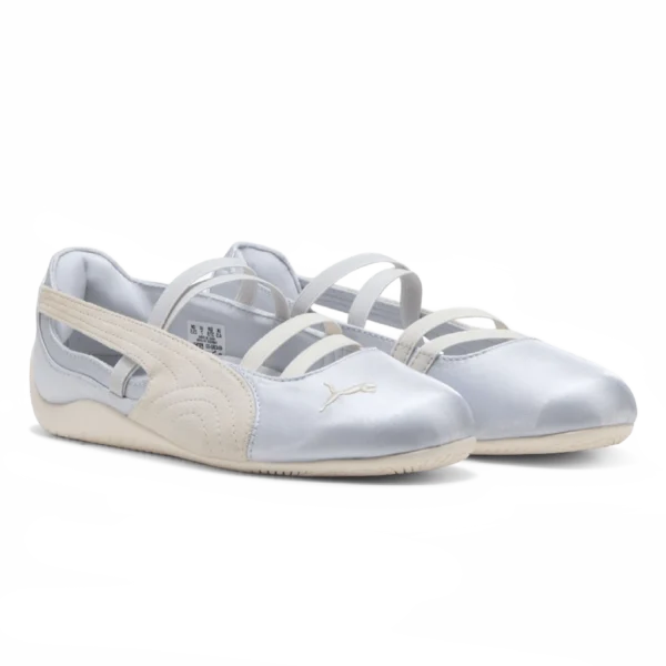 ⁦Puma Speedcat Ballet Satin Silver Mist Warm White⁩ – תמונה ⁦2⁩
