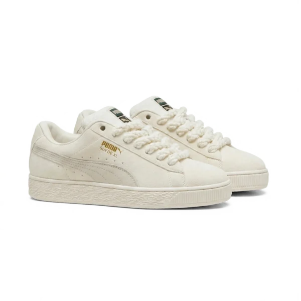 ⁦Puma Suede XL Frosted Ivory Vapor Grey⁩ – תמונה ⁦2⁩