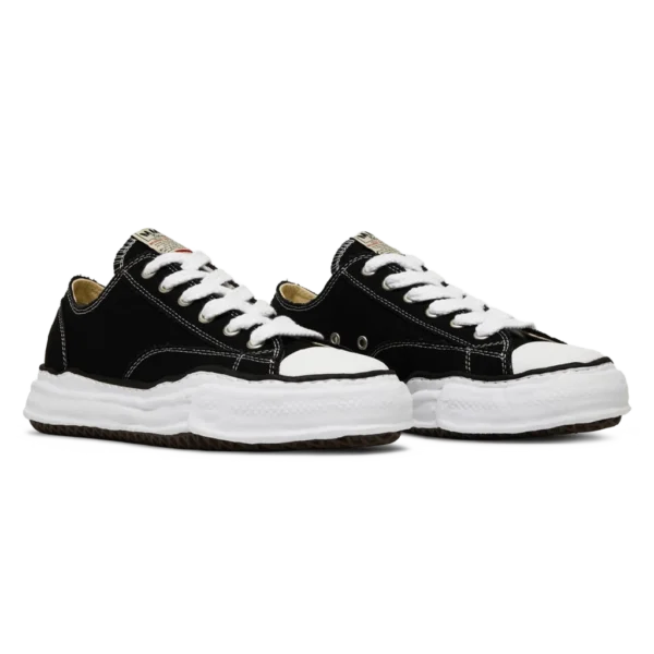 ⁦Maison Mihara Yasuhiro Peterson OG Sole Canvas Low Black⁩ – תמונה ⁦2⁩