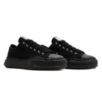 ⁦Maison Mihara Yasuhiro Peterson OG Sole Canvas Low Sneakers Triple Black⁩ – תמונה ⁦2⁩