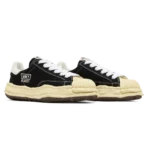 ⁦Maison Mihara Yasuhiro Blakey OG Sole Vintage Canvas Low Sneakers Black⁩ – תמונה ⁦2⁩