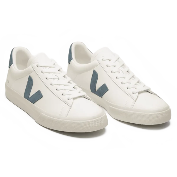 ⁦Veja Campo Leather Sneakers White California⁩ – תמונה ⁦2⁩