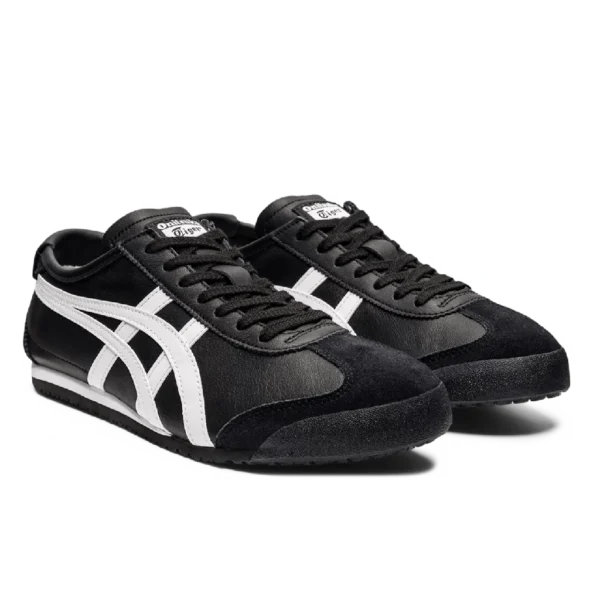⁦Onitsuka Tiger Mexico 66 Black White⁩ – תמונה ⁦2⁩