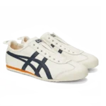 ⁦Onitsuka Tiger Mexico 66 Slip-On White Navy Orange⁩ – תמונה ⁦2⁩