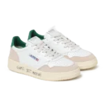 ⁦Autry Medalist Low Top Sneakers "Game Set Match" White Green⁩ – תמונה ⁦2⁩