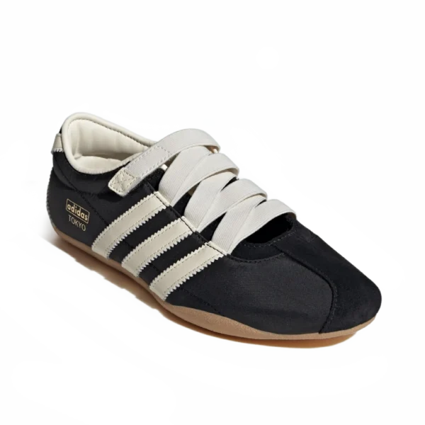 ⁦Adidas Tokyo Mary Jane Shoes Core Black Cream White⁩ – תמונה ⁦2⁩