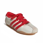 ⁦Adidas Tokyo Mary Jane Shoes Cream White Red Gold Metallic⁩ – תמונה ⁦2⁩