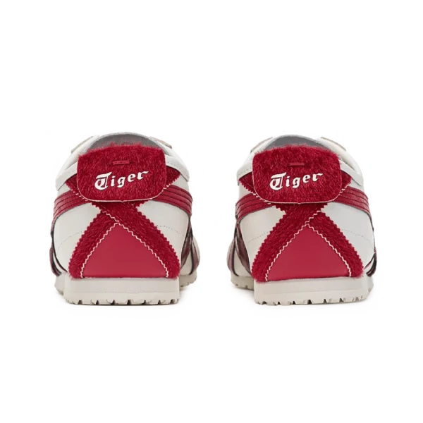 ⁦Onitsuka Tiger Mexico 66 White Red⁩ – תמונה ⁦3⁩