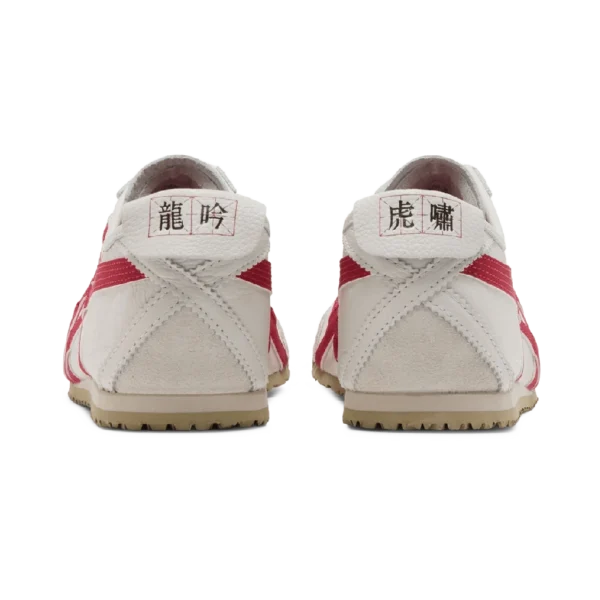 ⁦Onitsuka Tiger Mexico 66 Year of the Dragon White Classic Red⁩ – תמונה ⁦3⁩