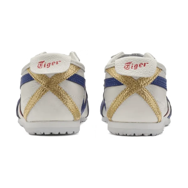 ⁦Onitsuka Tiger Mexico 66 White Dark Blue⁩ – תמונה ⁦3⁩