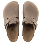 ⁦Birkenstock Boston Oiled Leather Clogs Tobacco Brown⁩ – תמונה ⁦3⁩