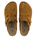 ⁦Birkenstock Boston Soft Footbed Suede Clogs Mink⁩ – תמונה ⁦3⁩