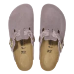 ⁦Birkenstock Boston Braided Suede Clogs Faded Purple⁩ – תמונה ⁦3⁩