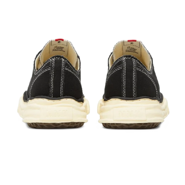 ⁦Maison Mihara Yasuhiro Peterson OG Sole Canvas Low Black⁩ – תמונה ⁦3⁩